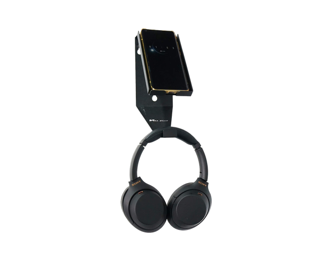 Настінний тримач MaxShine Phone & Headphone Holder H11