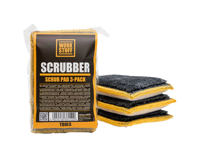 Набір двосторонніх аплікаторів Work Stuff SCRUBBER Pad 3-pack WS136