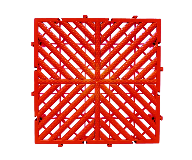 Підлогове покриття SGCB Grating Plastic Floor Sheet 3.0 Red SGGD099/Red Підлогове покриття SGCB Grating Plastic Floor Sheet 3.0 Red SGGD099/Red
