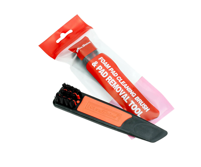 Щётка MaxShine Foam Pad Cleaning Brush and Pad Removal Tool 7011029 Щётка MaxShine Foam Pad Cleaning Brush and Pad Removal Tool 7011029