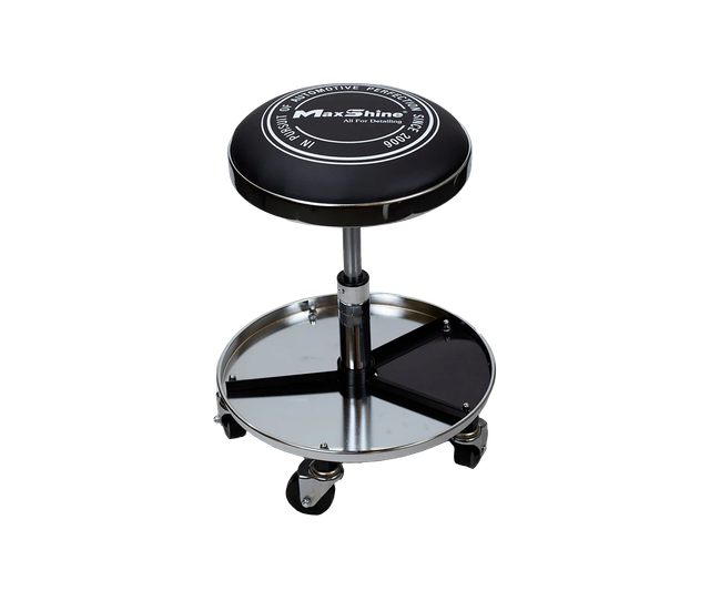 Стілець на колесах MaxShine Detailing Premium Stool with Tool Tray 702315 Стілець на колесах MaxShine Detailing Premium Stool with Tool Tray 702315