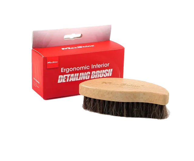 Щітка з кінського волосу MaxShine Leather Cleaning Brush MS-WB47 Щітка з кінського волосу MaxShine Leather Cleaning Brush MS-WB47