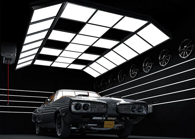 Потолочный светильник CDL LED Ceiling Chess Lamp CDL803B Потолочный светильник CDL LED Ceiling Chess Lamp CDL803B
