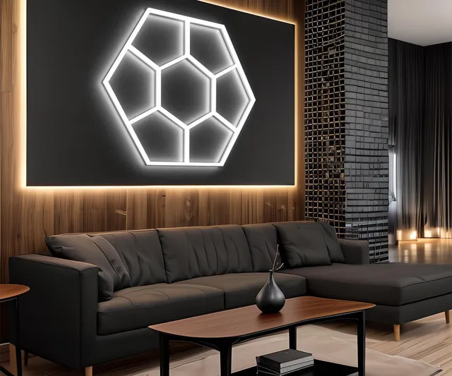 Потолочный светиль&shy;ник CDL LED Polygon LED Lights for Garage & Detailing CDL6130