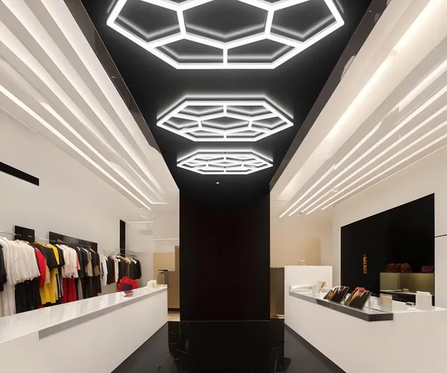 Потолочный светиль&shy;ник CDL LED Polygon LED Lights for Garage & Detailing CDL6130