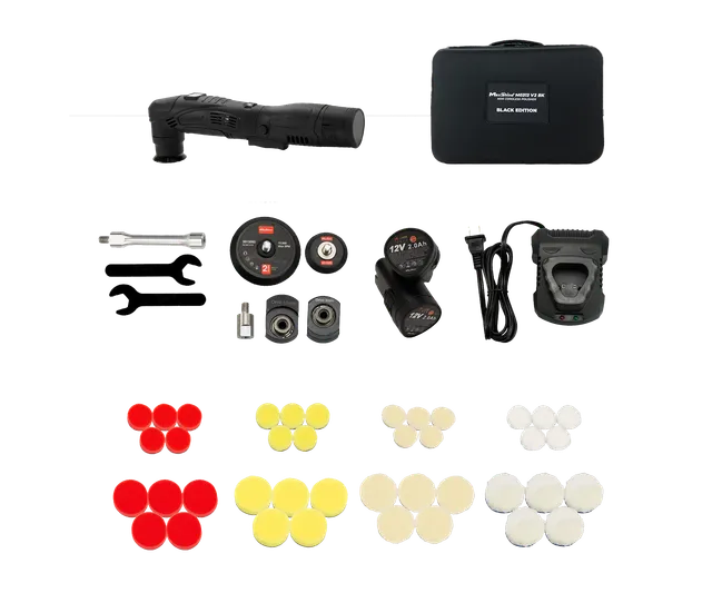 Полірувальна машина MaxShine Mini Cordless Polisher V2 Black M0312-V2/BK Полірувальна машина MaxShine Mini Cordless Polisher V2 Black M0312-V2/BK