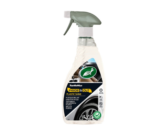 Покриття для пластику та гуми Turtle Wax Inside & Out Plastic Shine 040081 Покриття для пластику та гуми Turtle Wax Inside & Out Plastic Shine 040081
