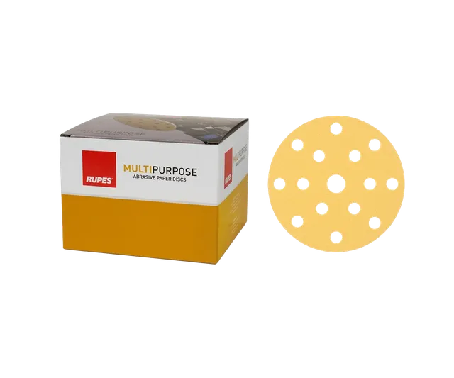 Шлифовальный круг RUPES The MULTIPURPOSE Paper Abrasive Disc P180 Ø150 mm 9.45PD180