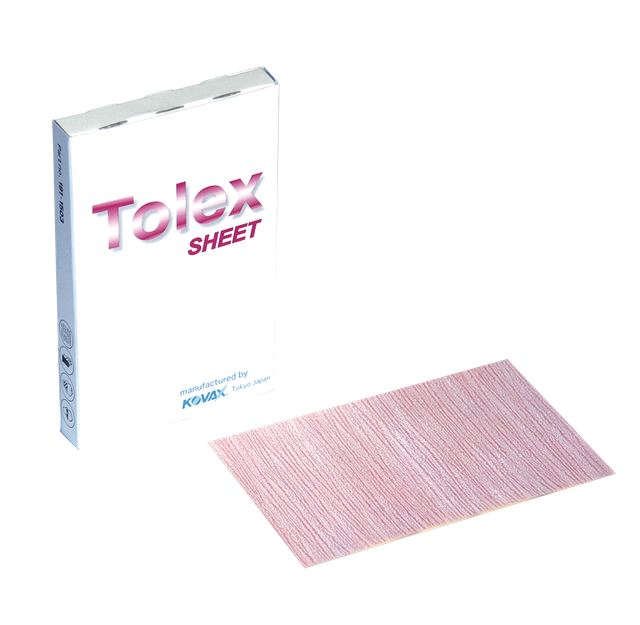 Шлифовальный лист KOVAX Tolex Stik-on Pink K1500 70×114 mm  1911503