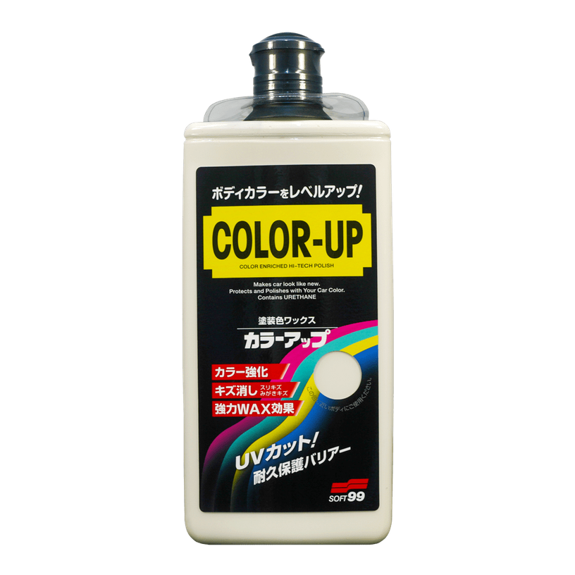 Цветообогащающая полироль SOFT99 Color Up White 10040